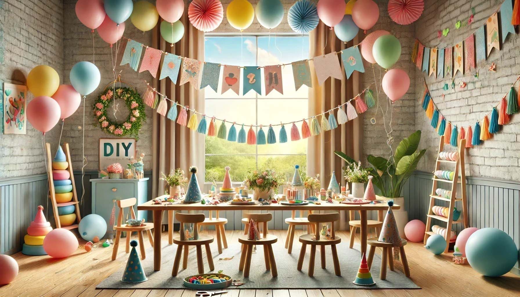 DIY Party Decorations for Toddlers’ Celebrations