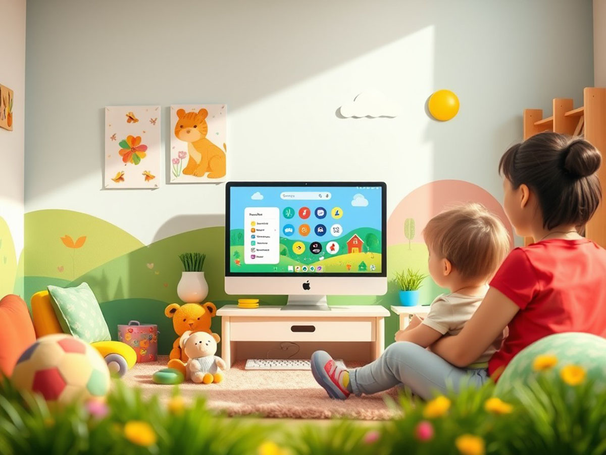 Engage Your Kids with Cute and Educational Desktop Wallpapers