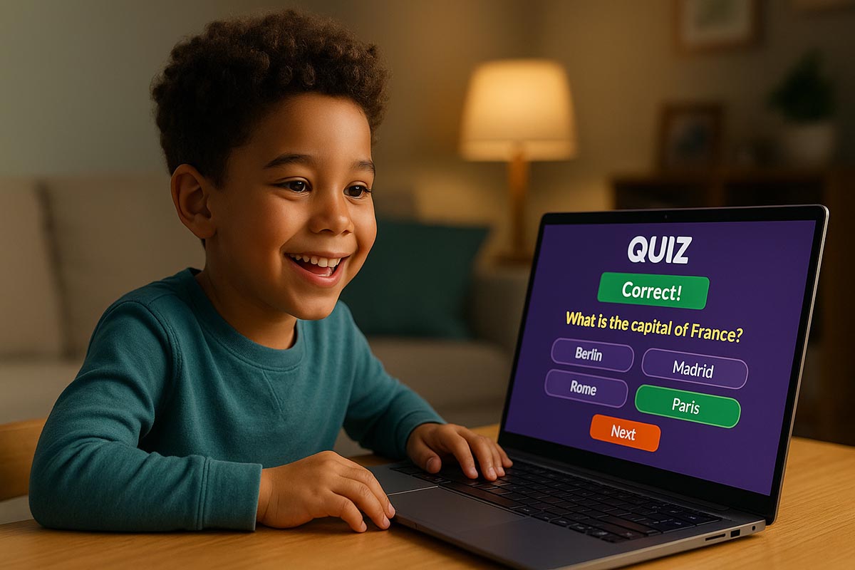 Kids Interactive Quiz Games