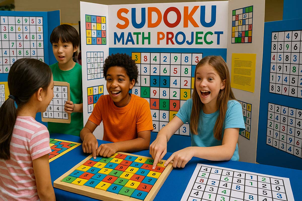 Sudoku Puzzles for Kids to Build Logic