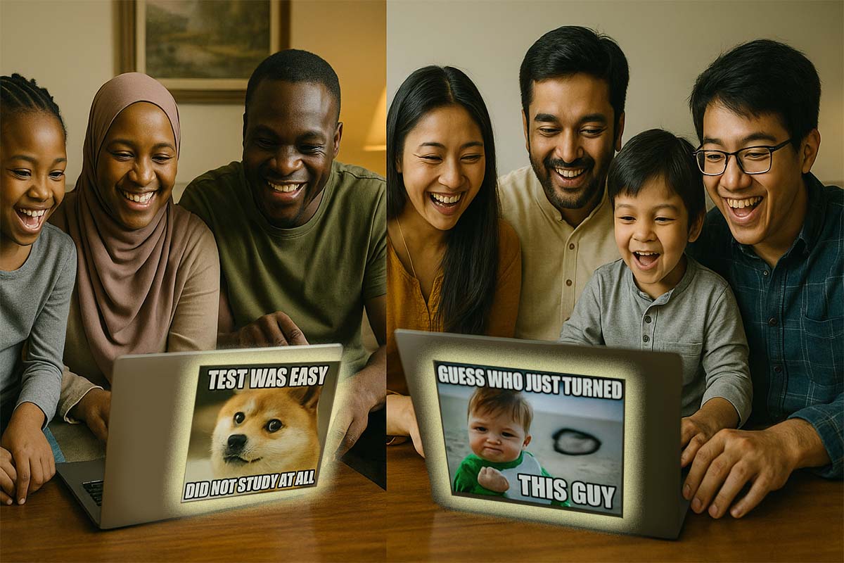 Why Kids and Parents Love Making Memes Together